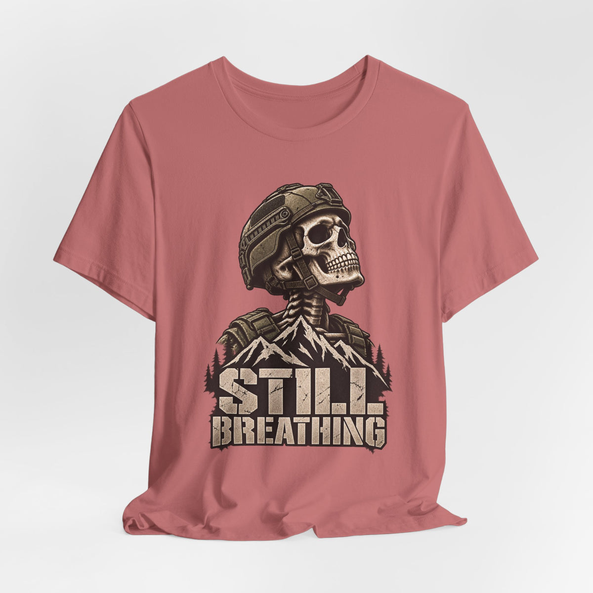STILL BREATHING — T-Shirt — Bella+Canvas Lightweight Tee