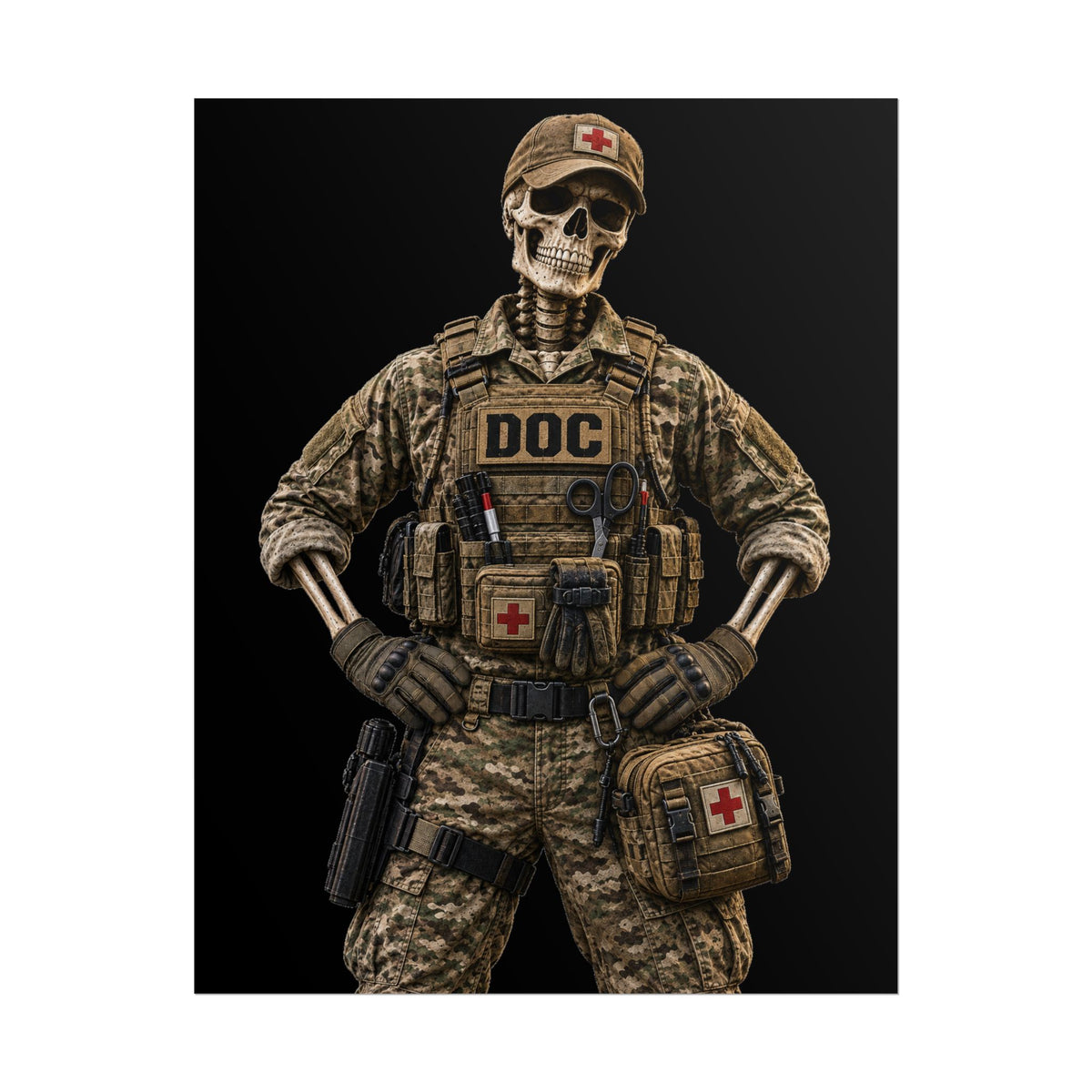 DOC — Standing Hands on Hips — Poster