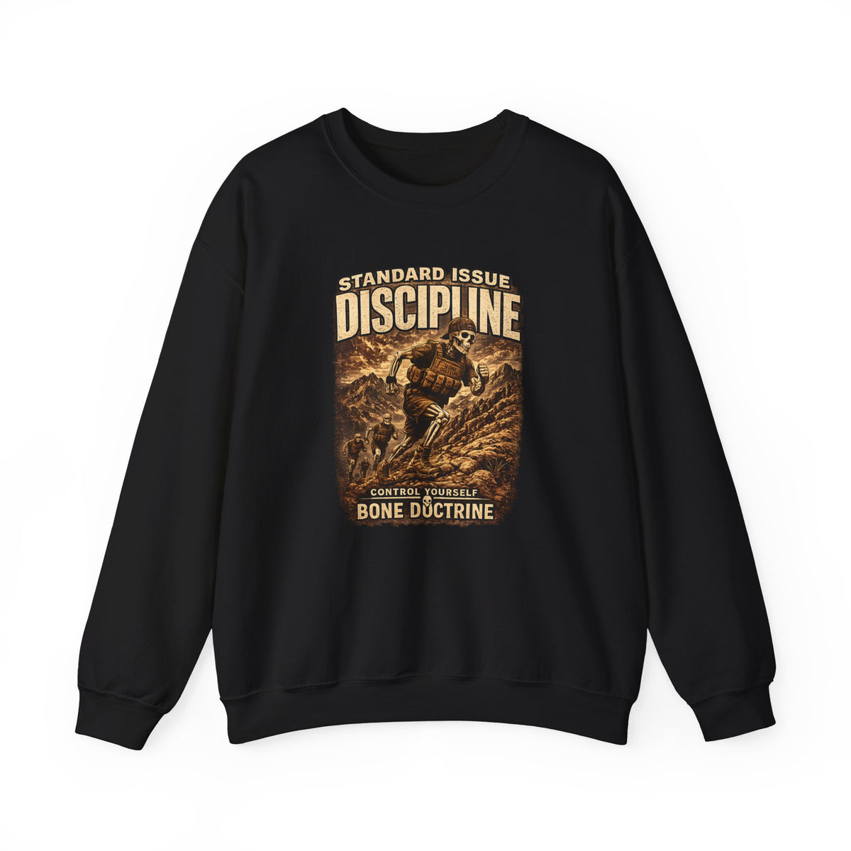 Discipline Bone Doctrine Crewneck Sweatshirt