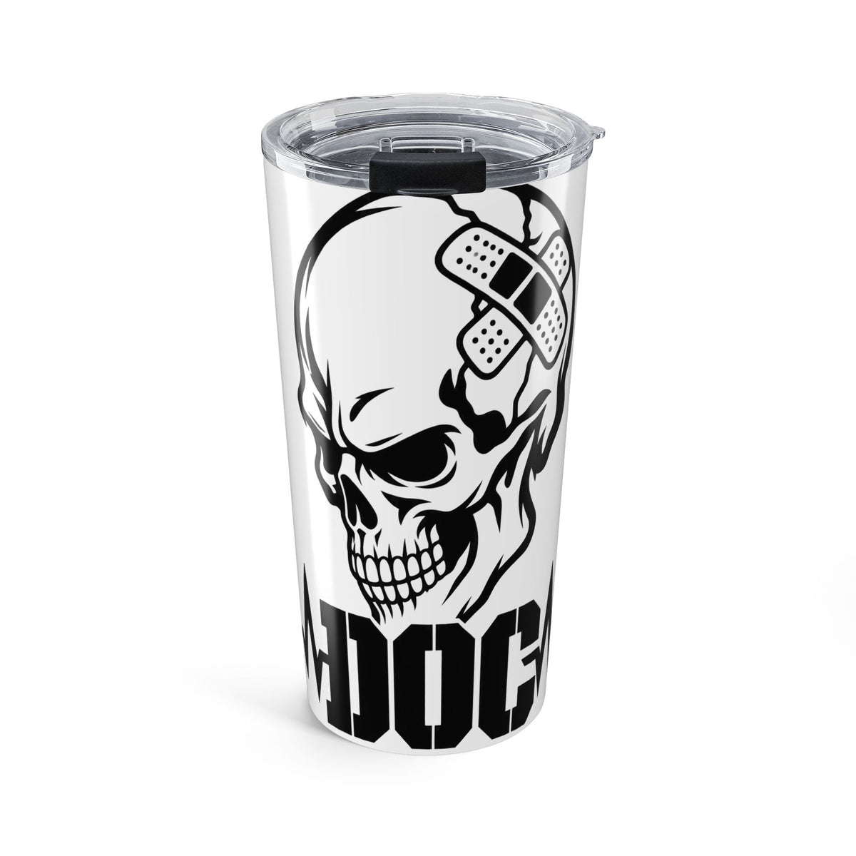 DOC — Skull with Bandaids MUG