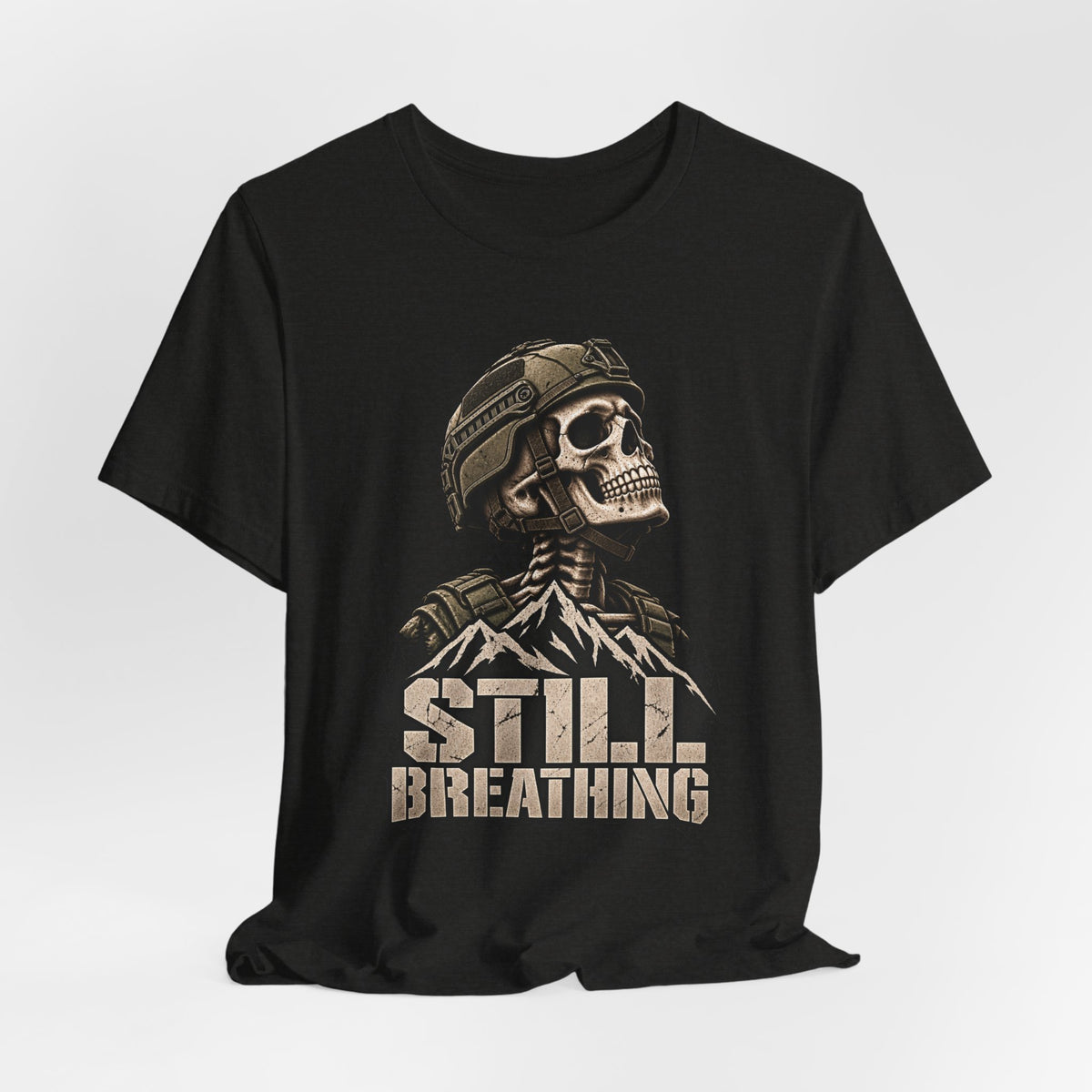 STILL BREATHING — T-Shirt — Bella+Canvas Lightweight Tee
