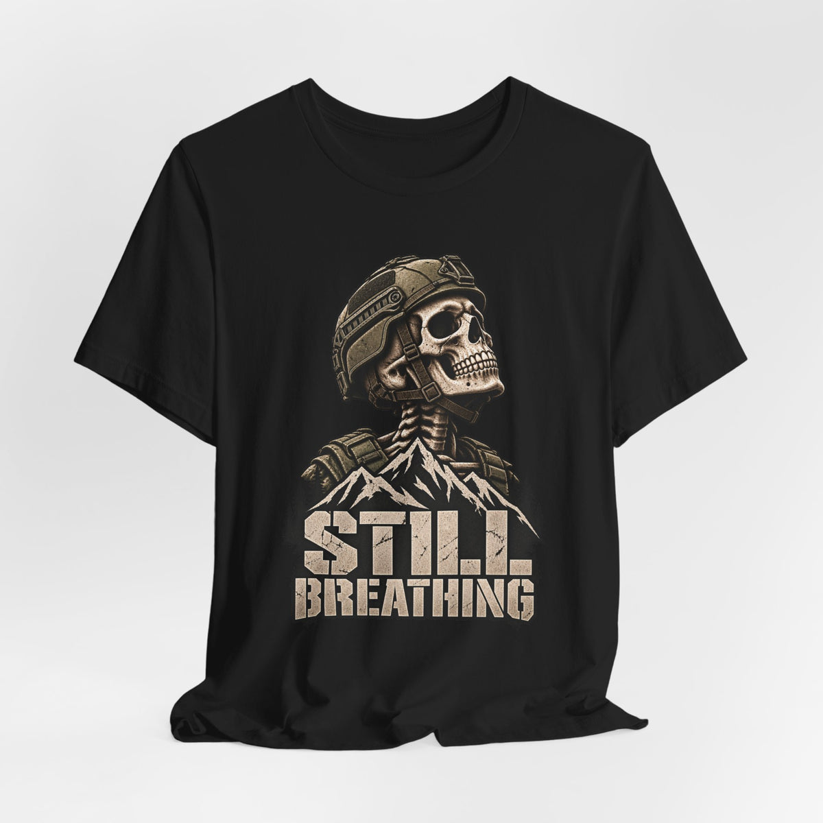 STILL BREATHING — T-Shirt — Bella+Canvas Lightweight Tee