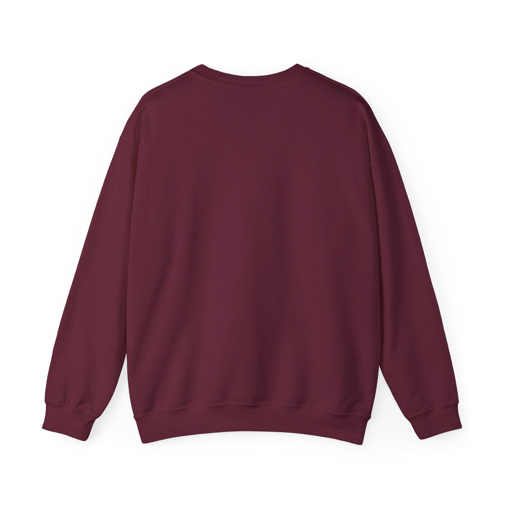 Classic White Crewneck Sweatshirt